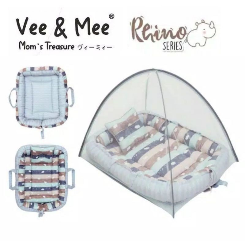 Vee &amp; Mee Kasur Bayi Serut Rhino Series