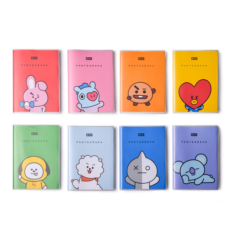 Buku Tulis Motif Kartun K-pop BTS BT21 untuk Fans/Pria/Wanita/Pelajar