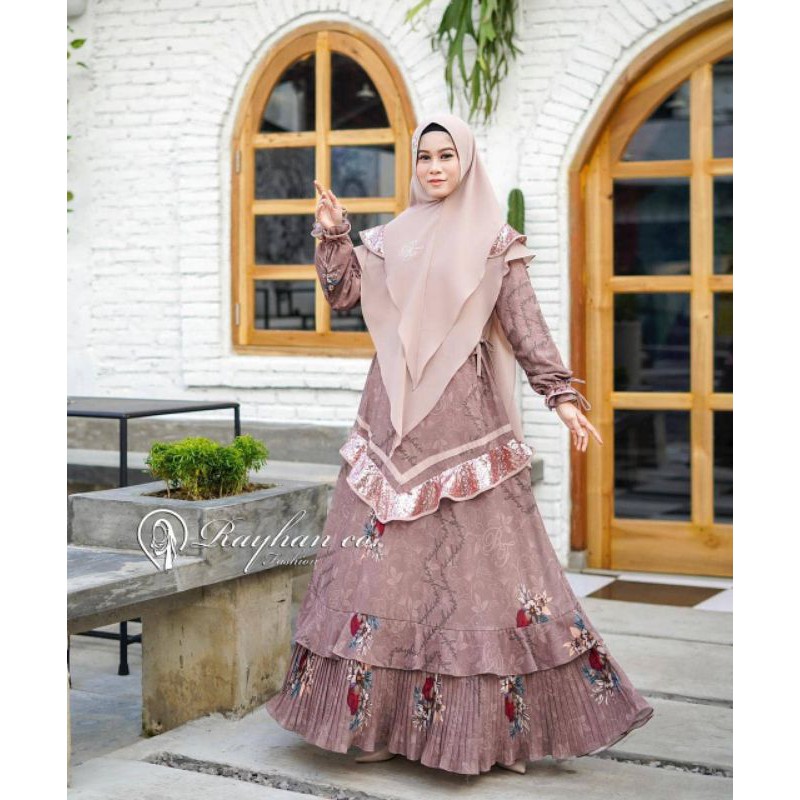 gamis syar'i syari Naira ORI original by rayhan co
