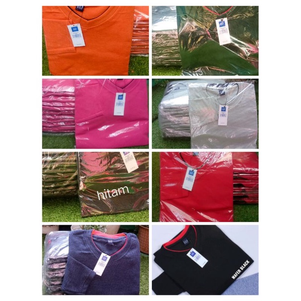 KAOS WAFER KATUN PREMIUM/KAOS POLOS WAFER