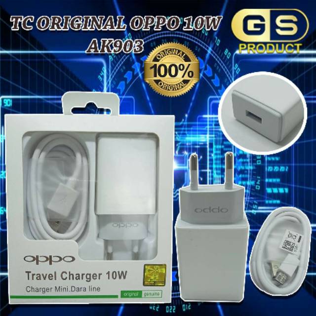 Travel Charger ori oppo 2A