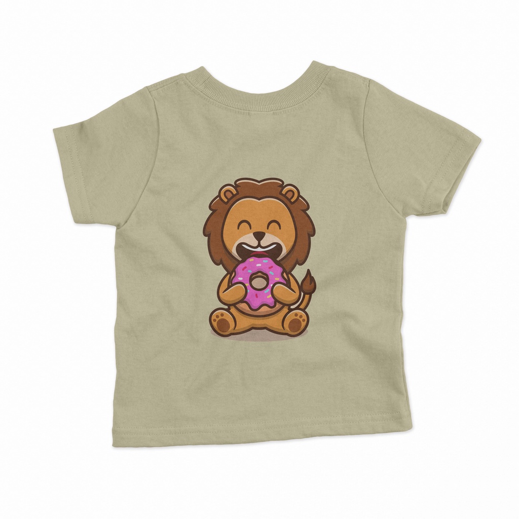 Kaos Anak Cowok Cewek Donat Hewan Lucu Bisa Custom