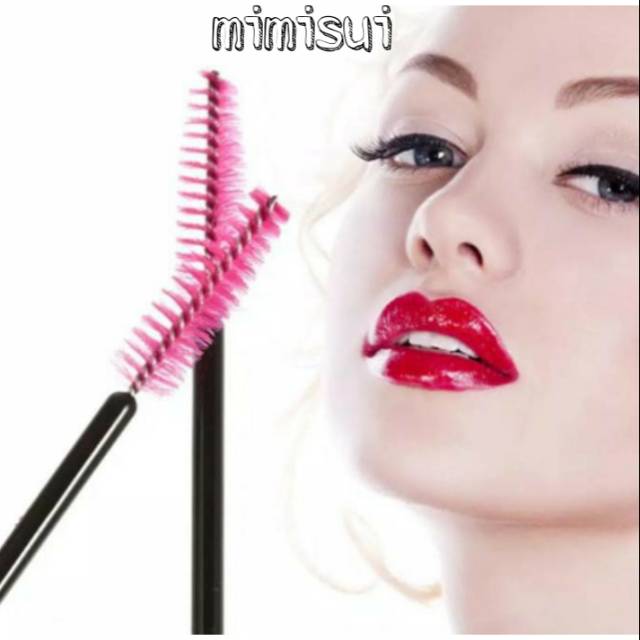 Mascara wand Brush 10 pc / Sikat mascara / Mascara / Sisir maskara