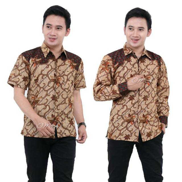 Kemeja PANJANG Batik SENO SAKTI  Atasan Pria Modern Batik Pekalongan