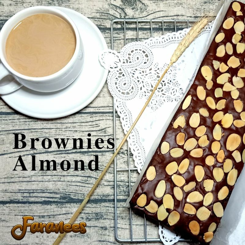 

Brownies Topping Almond