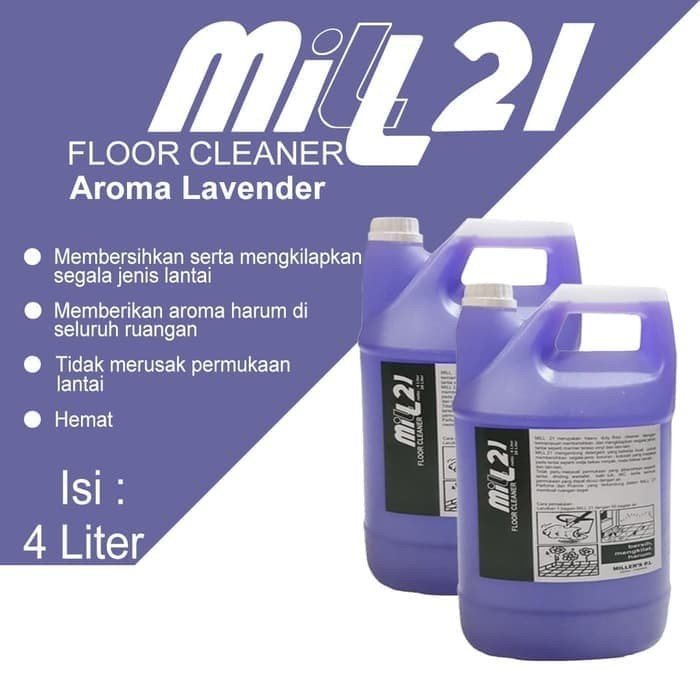 MILL 21 FLOOR CLEANER / PEMBERSIH LANTAI 4000ml