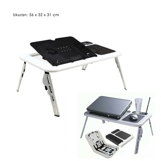  Meja  Lipat  Laptop  Portable  dengan  Kipas  Pendingin  Murah 