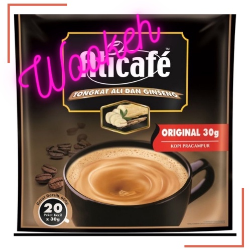 

ALICAFE TONGKAT ALI DAN GINSENG ORIGINAL MALAYSIA (isi 20 sachet)