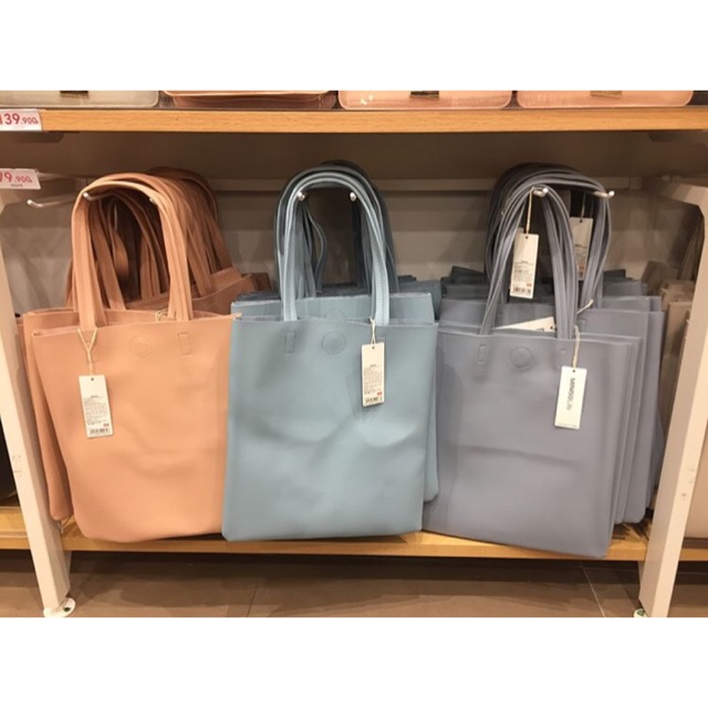 Miniso women solid color shoulder bag