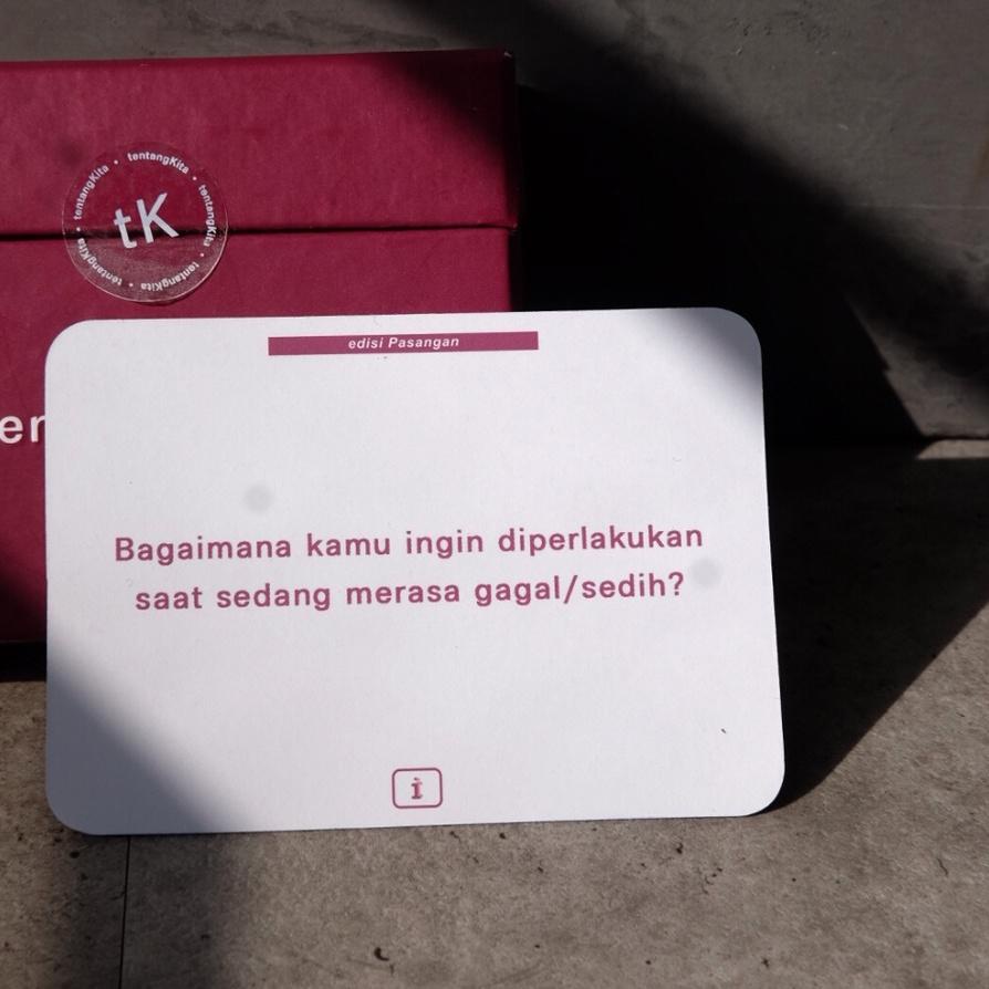 tentangKita - edisi Pasangan | Permainan Kartu