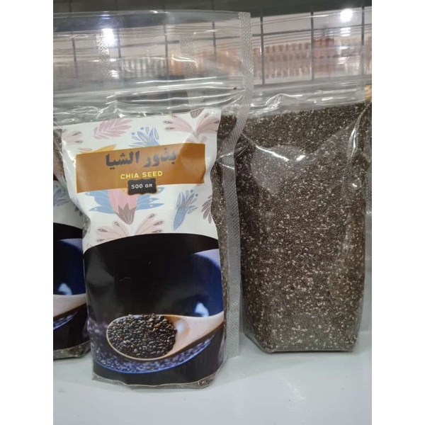 

Chia seed 500gr / cha seed organik / chia seed diet