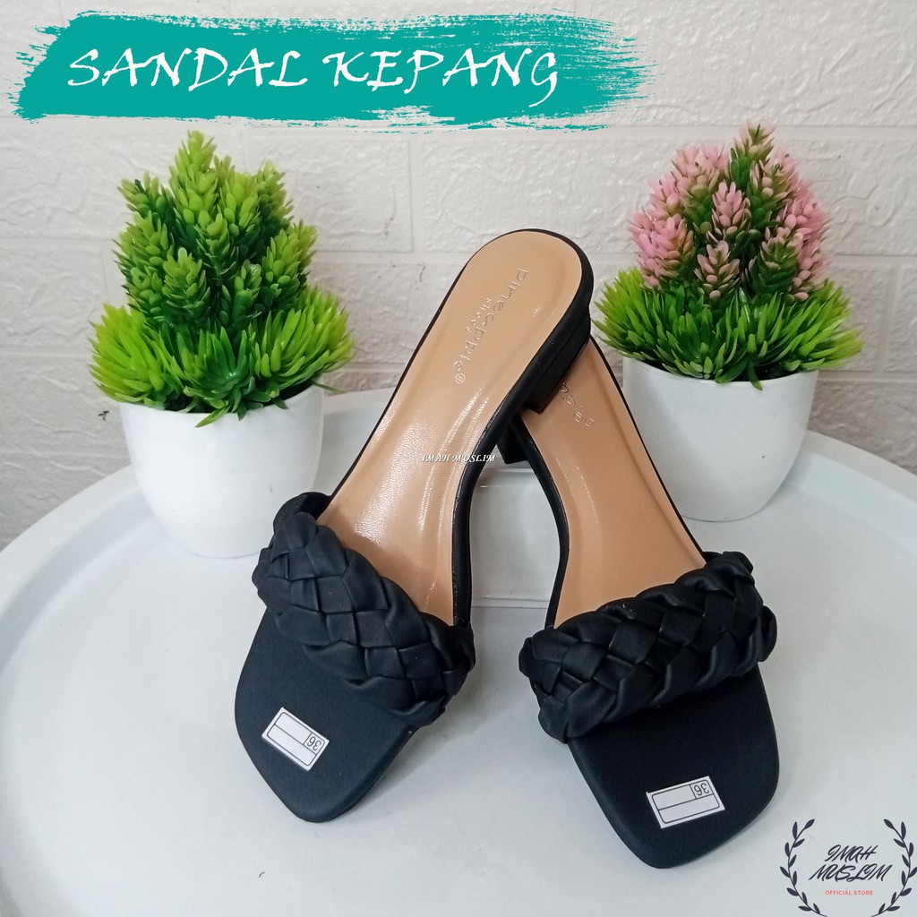 SENDAL WANITA SANDAL PINEAPPLE ORI SELOP TALI KEPANG BISA COD