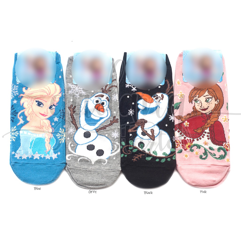 Kaos Kaki Wanita Korea Pendek Ice Princess Lucu Sock GH 103200