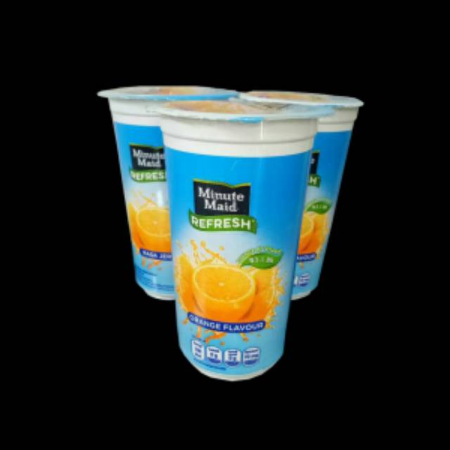 

MINUTE MAID REFRESH CUP 296ML ISI 24 PCS / CTN KHUSUS GOSEND GRAB