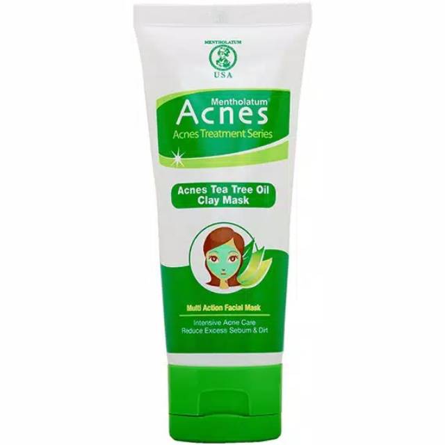 ACNES TEA TREE OIL CLAY MASK | ACNES MASKER JERAWAT
