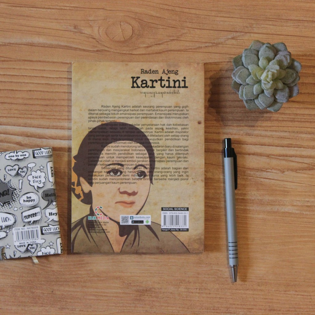 BUKU TOKOH: Raden Ajeng Kartini : Buku Biografi / Buku Kartini-2