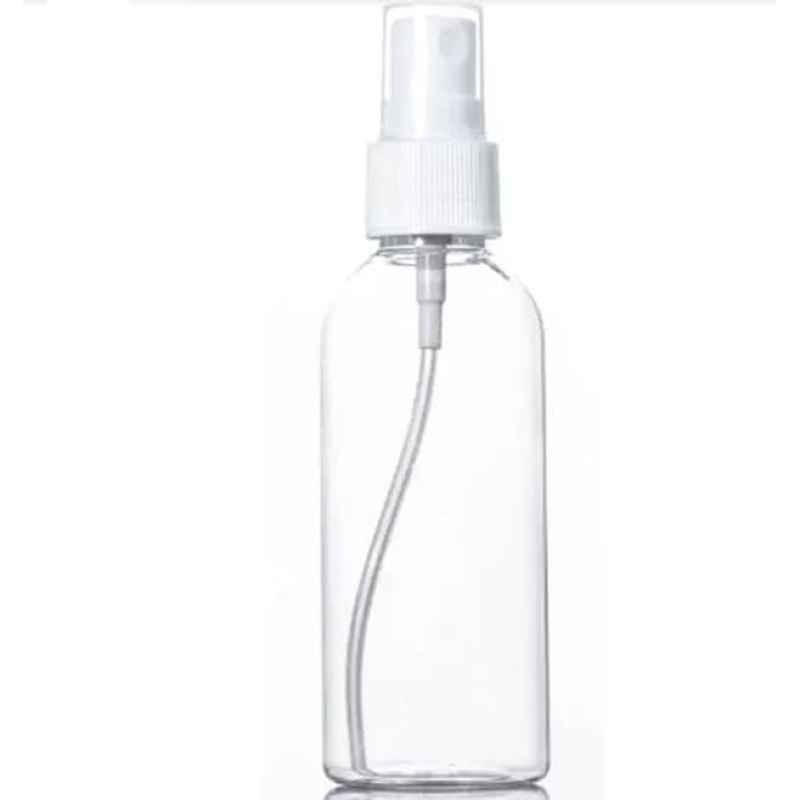 Botol Spray Sprai 100ml Botol Hand Sanitizer / Botol Minyak Wangi Clear Bening Bottle Semprotan 100 ML / Botol Obat Plastik Bahan Tebal