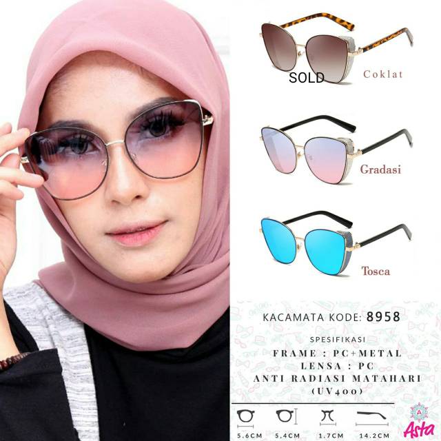 Kacamata kode 8958 // Asta ori
