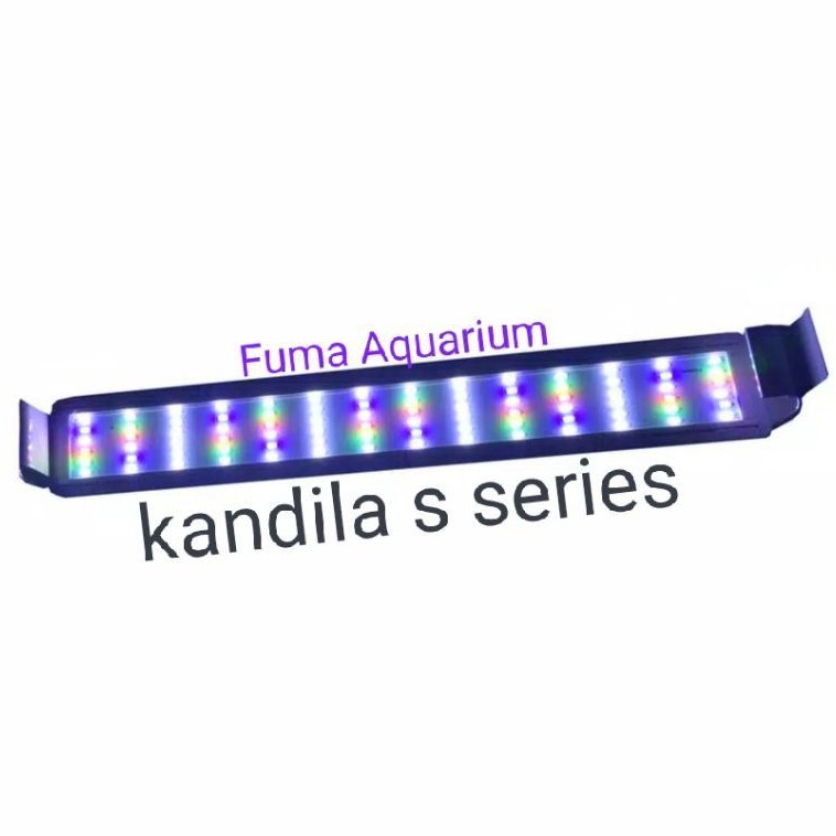 Lampu Led Aquarium KANDILA S-600 RGBW Extra Terang Led Aquarium Aquascape 120 titik 24watt