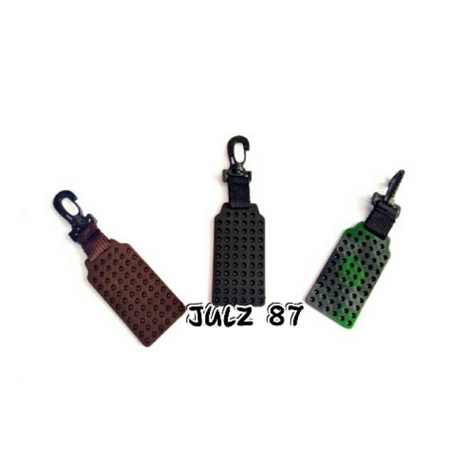 Tempat Mimis Tebal Model Kait Motif Army - Gantungan Senapan