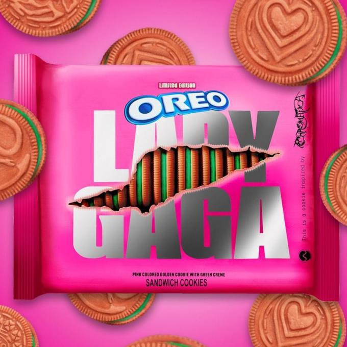 

New Produk Oreo Lady Gaga 345 Gr Limited Edition | Made In Usa