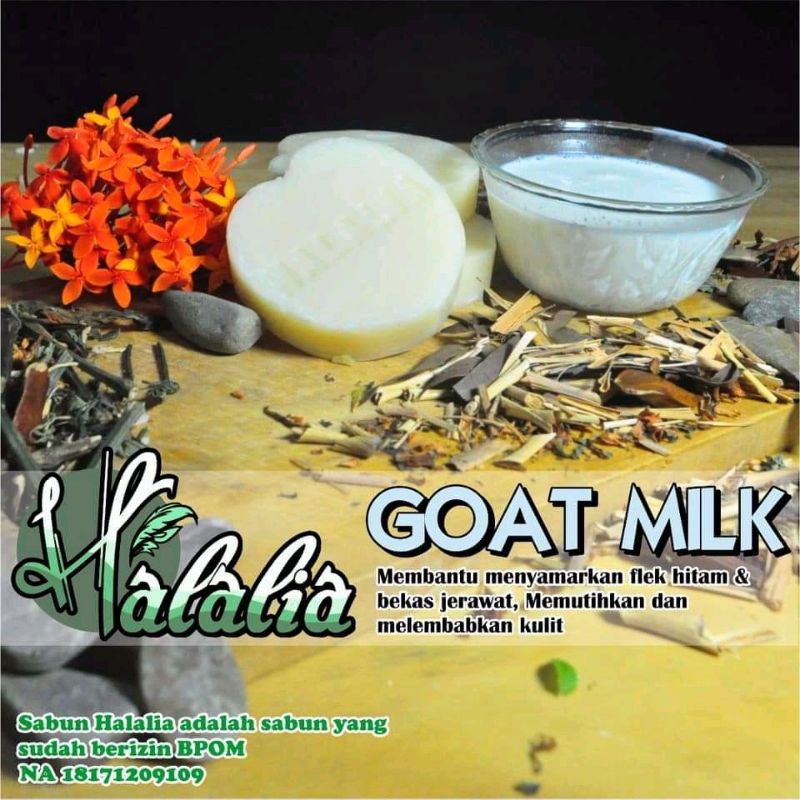 SABUN HALALIA GOAT MILK