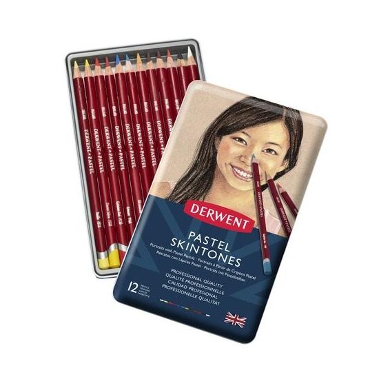 

DERWENT PASTEL PENCILS SKINTONES 12 W