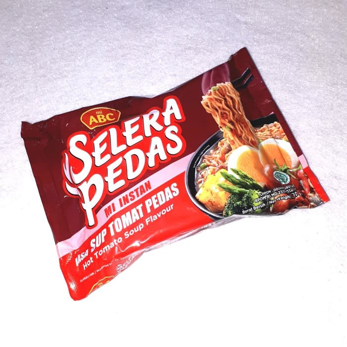 [HALAL] ABC Selera Pedas Mi Instan Rasa Tomat Pedas 70gr