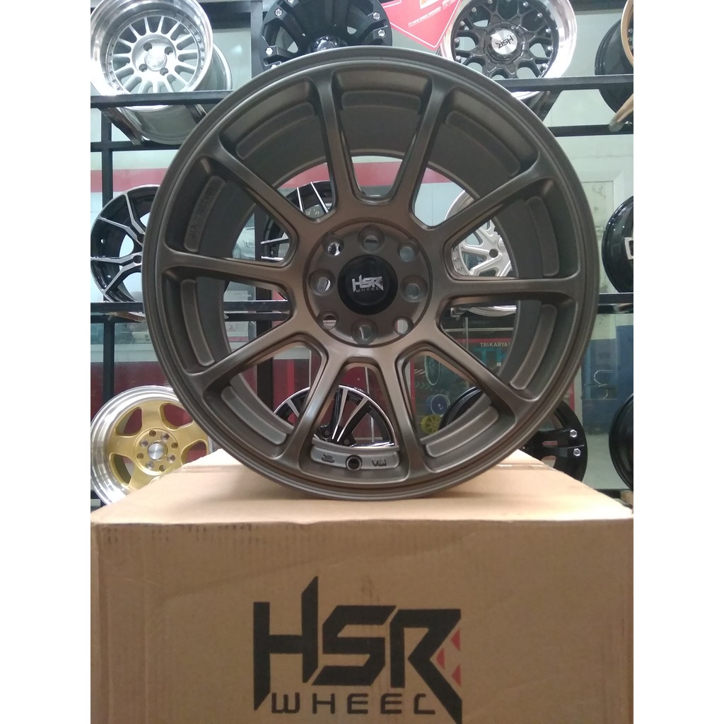 Velg Mobil Ring 16 HSR ZICO JD8137 Semi Matte Bronze