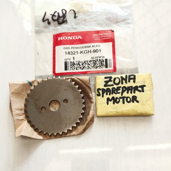 Gigi Sentrik Gear kamprat Pengerak Klep Honda CS1 AHM 14321 KGH 901