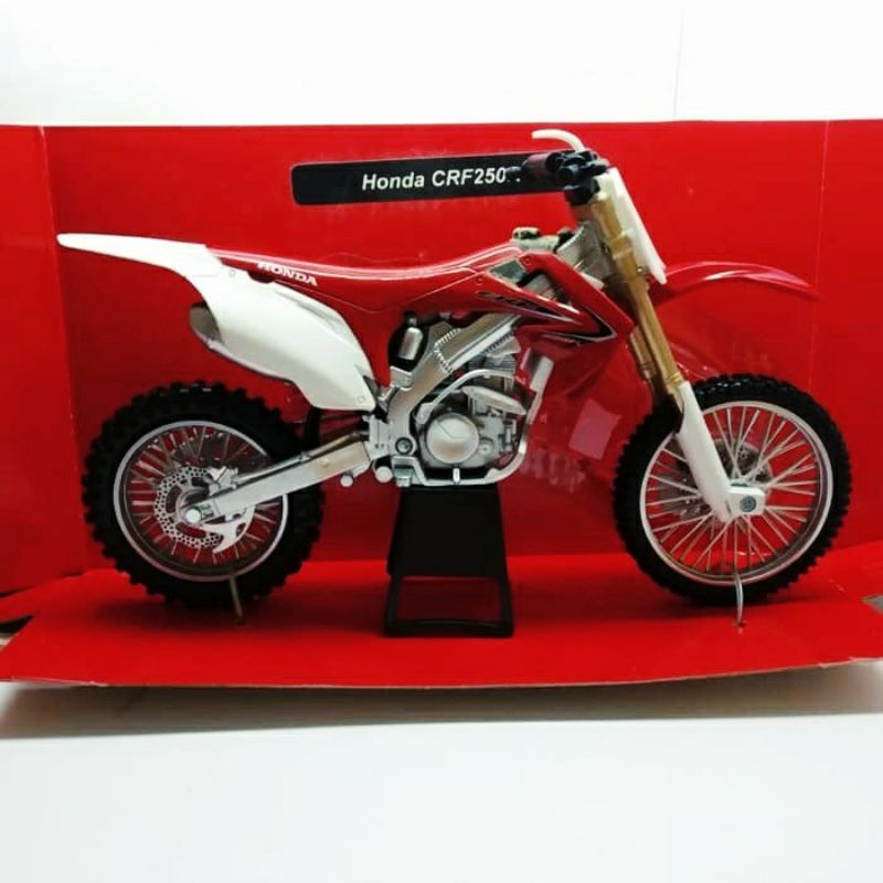 Diecast Miniatur Motor Trail Honda CRF Terbaru Asli Ori Harga Murah