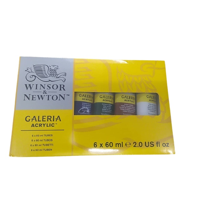 

ACRYLIC WINSOR & NEWTON GALERIA6x60ml