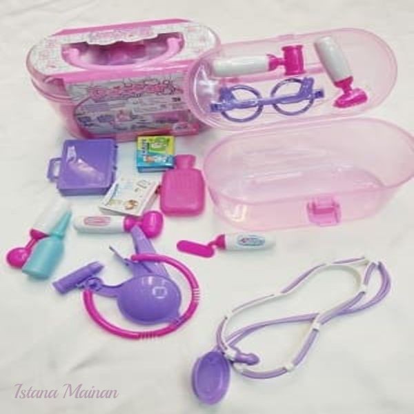 ISTANA MAINAN - Doctor Medical Playset Box PInk