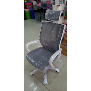  KURSI  KANTOR KURSI  JARING ERGONOMIC  TRAVI 1C WHITE DONATI 