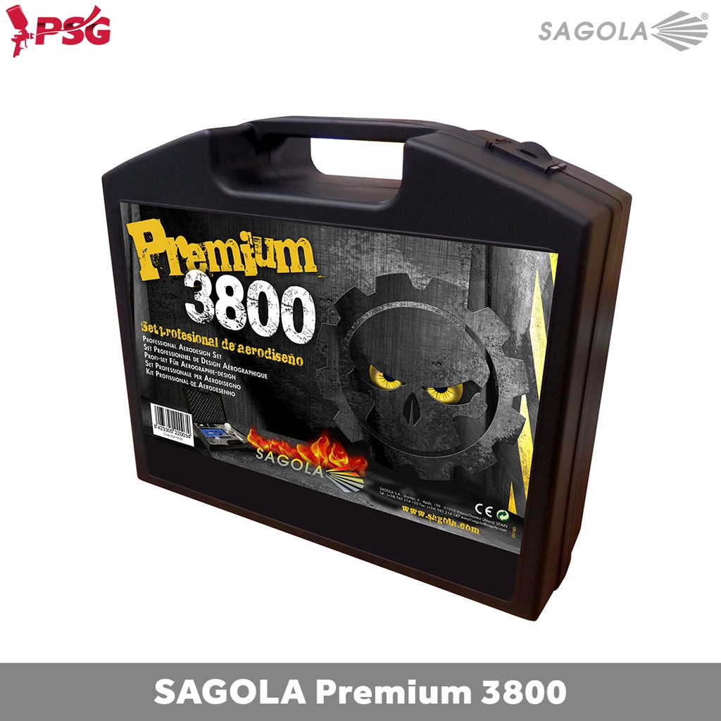 Sagola Premium 3800 Airbrush Kit