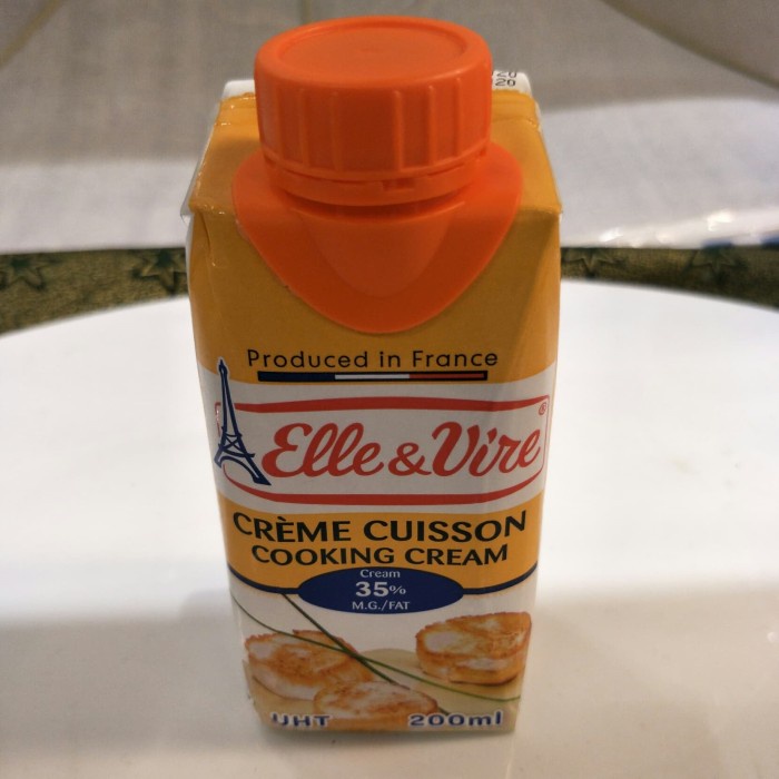 

Krim- Elle & Vire Creme Cuisson Cooking Cream 200Ml -Krim.