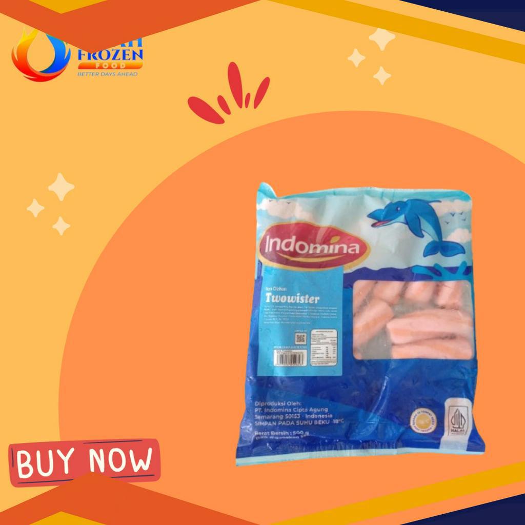 

SPESIAL AWAL TAHUN Indomina Two Twister Ikan Olahan 5gr
