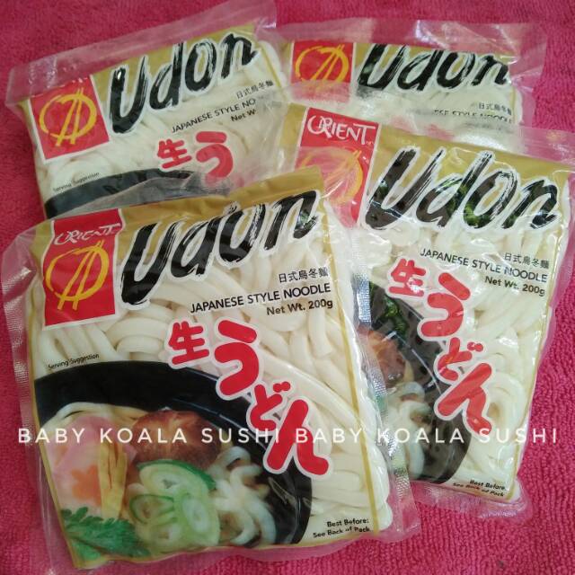 ORIENT Mie Udon Basah Plain 200 g Halal │ Import