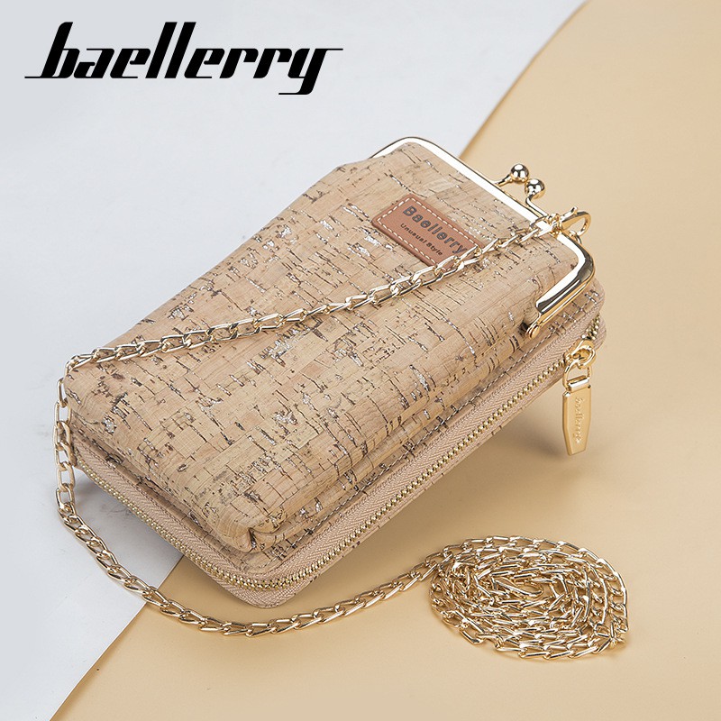 BAELLERRY N8595 Tas Selempang Wanita Bahan Kulit PU Leather Premium WATCHKITE WKOS