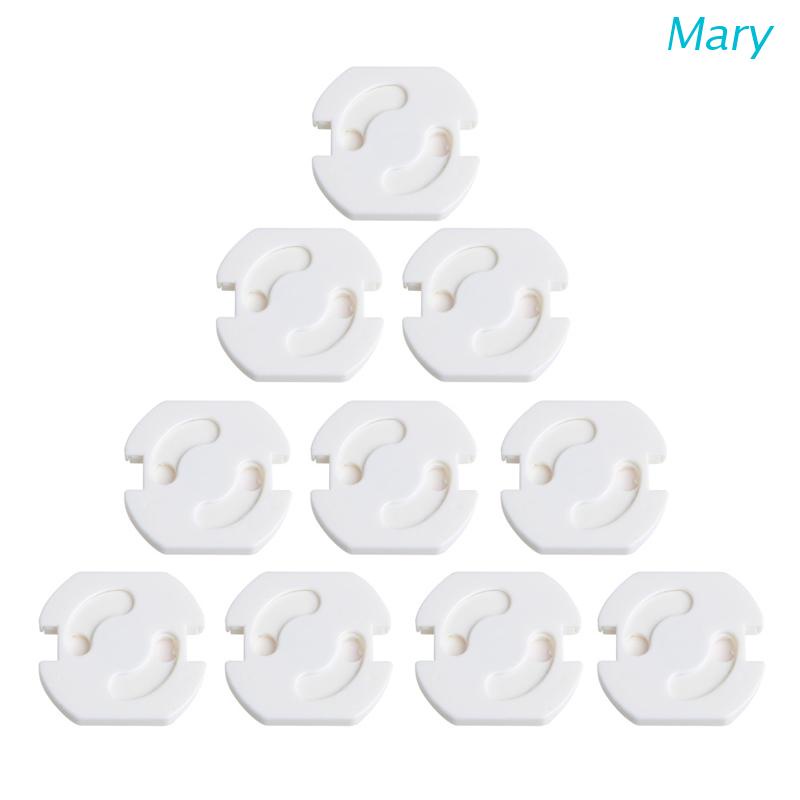 Mary Cover Stop Kontak Listrik Warna Putih Untuk Keamanan Bayi / Anak