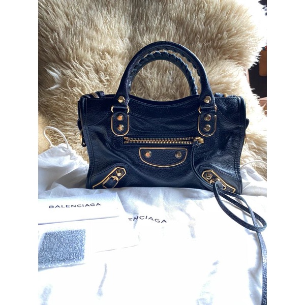 tas Balenciaga mini city edge preloved