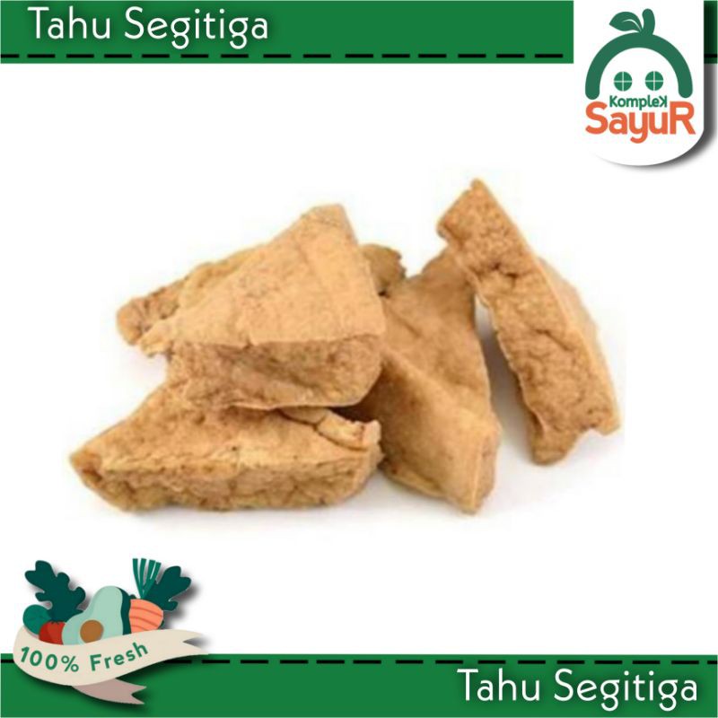 

TAHU KULIT SEGITIGA PREMIUM SEGAR ISI 10 PCS | TAHU COKLAT