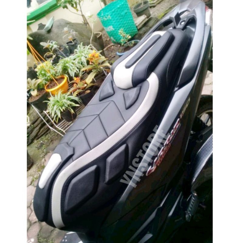 Cover Sarung Jok Vario 150 125 110 New 160 Kulit Jok Mbtech Variasi Modifikasi Predator