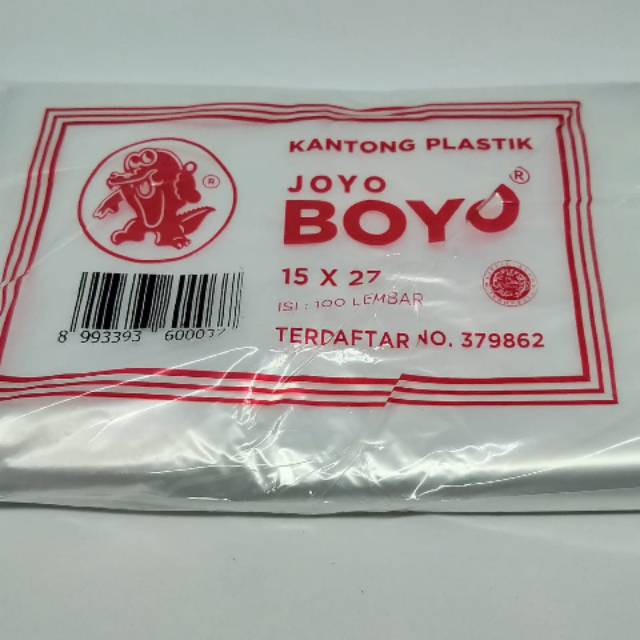 Kantong plastik hdpe joyo boyo