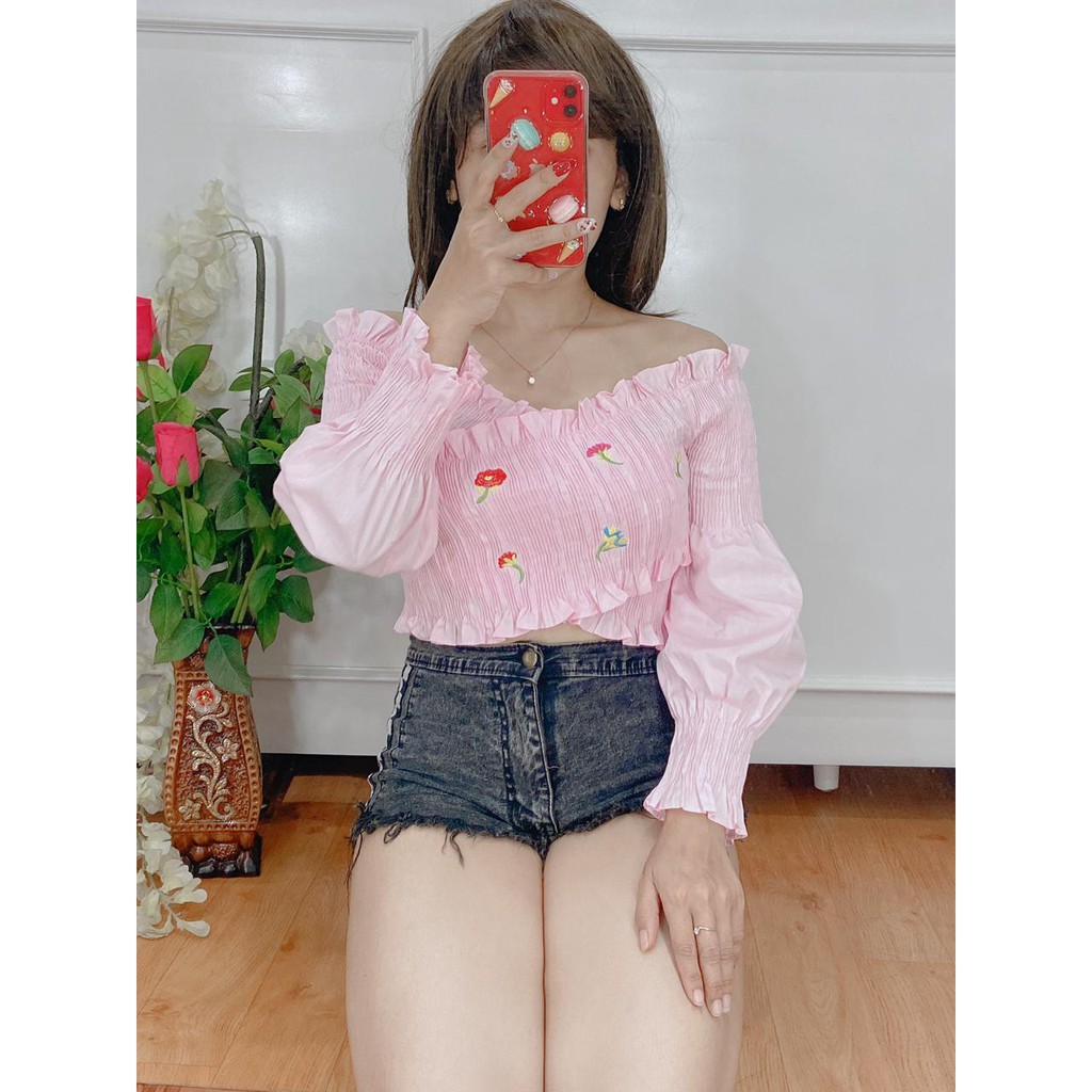 Crop Top Style Korea Import Bangkok Premium BKK 079