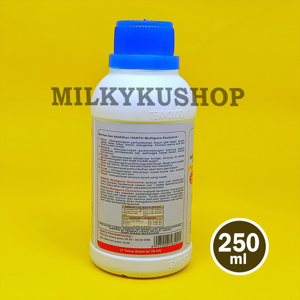 HANTU MULTIGUNA EXCLUSIVE 250 ML PUPUK HORMON ZPT TUMBUHAN