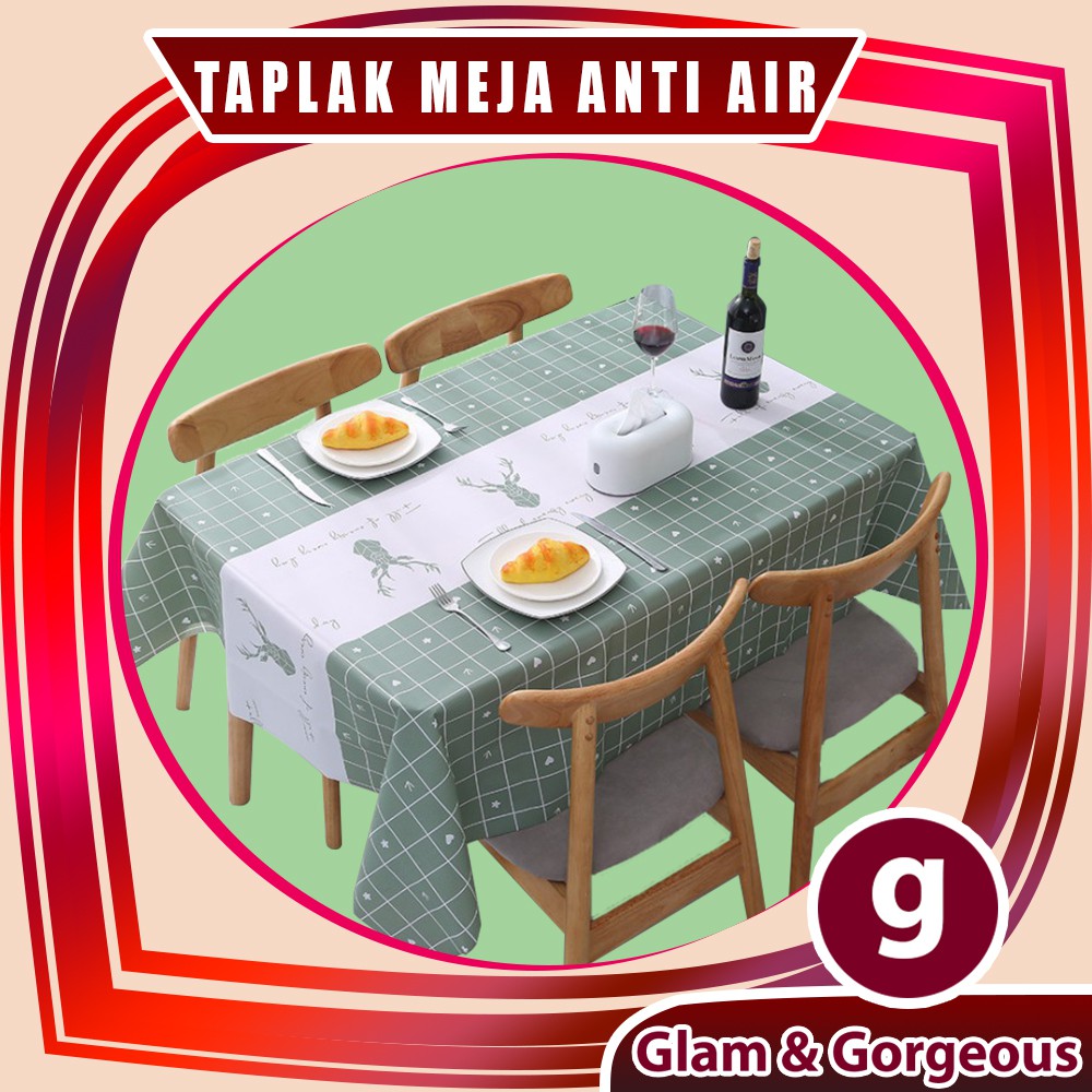 Taplak Meja Anti Air PEVA Motif TPM012