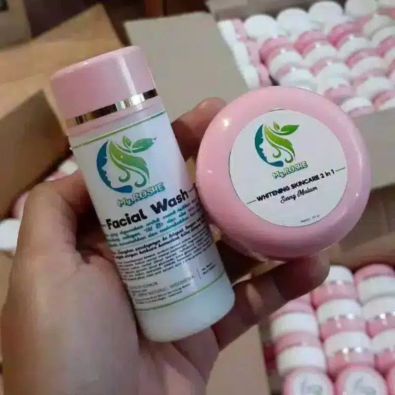 MY ROSHE KEMASAN LAMA MY ROSE SKINCARE CREAM GLOWING PENGHILANG JERAWAT