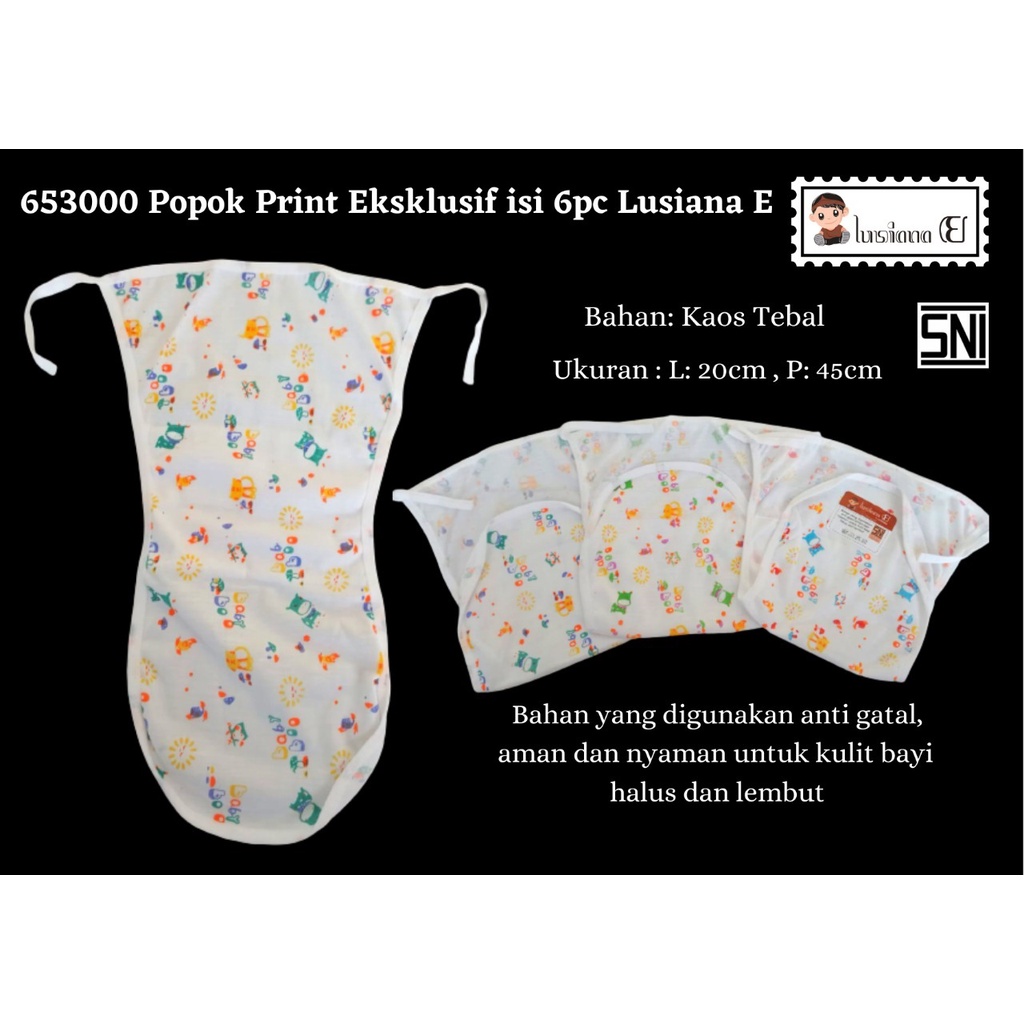 POPOK PRINT EKSLUSIF SNI LUSIANA E 653000