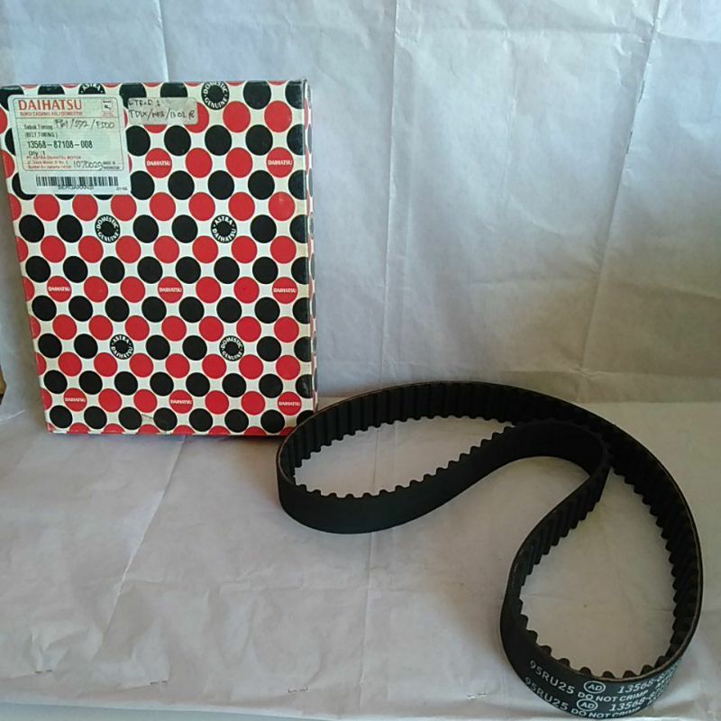 TIMING BELT DAIHATSU FEROZA / ESPASS 1.6 / TARUNA (ASLI)